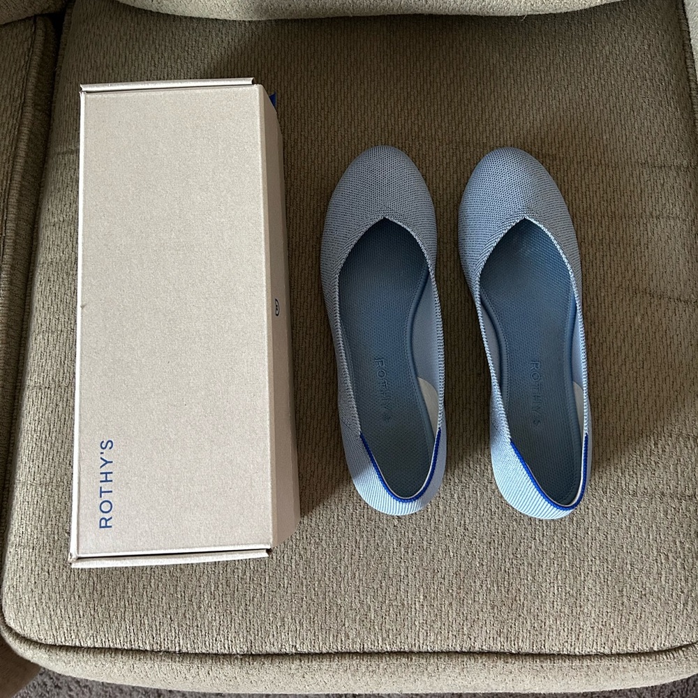 Rothys Something Blue Flats